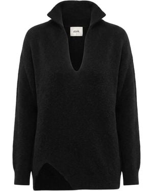 Dixie Sweater Acrylic, Polyamide, Baby Alpaca Wool - Black