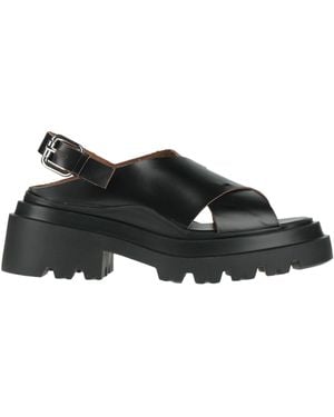 Plan C Sandalias - Negro