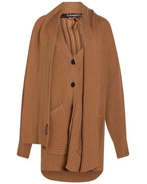 Canessa Strickjacke - Braun