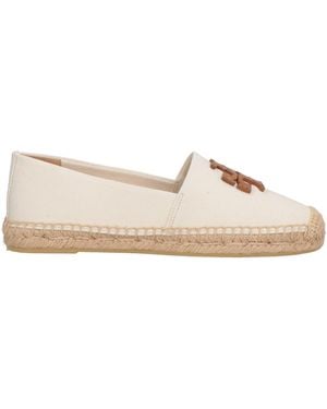 Tory Burch Ivory Espadrilles Synthetic Fibers, Leather - Natural