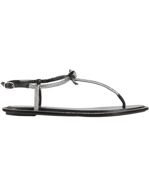 Rene Caovilla Thong Sandal - White