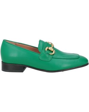Bianca Di Loafers Soft Leather - Green