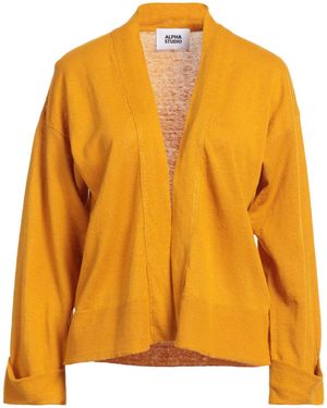 Alpha Studio Cardigan - Orange