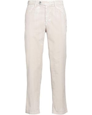 White Sand Pants Cotton, Elastane - Natural