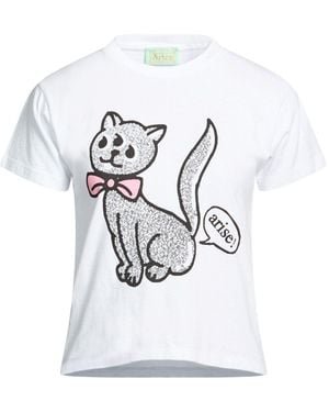 Aries T-Shirt Cotton - White