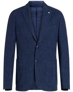 L.B.M. 1911 Blazer Cotton, Silk - Blue