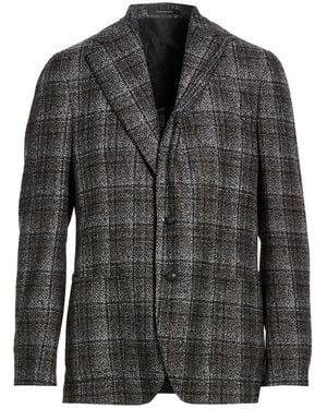 Tagliatore Blazer Virgin Wool, Polyester - Black