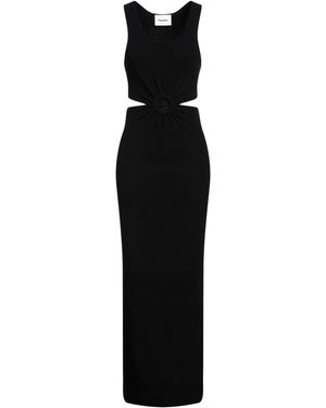 Nanushka Vestito Lungo - Nero
