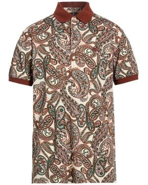 Etro Polo Shirt Cotton - Multicolour