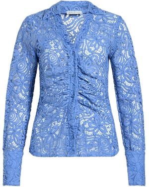 Rebel Queen Light Shirt Cotton, Viscose, Polyamide, Polyester - Blue