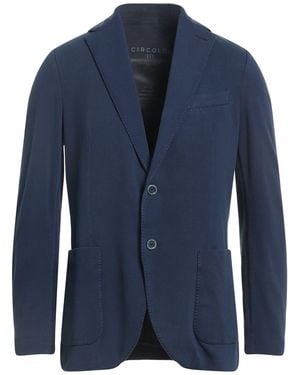 Circolo 1901 Blazer Cotton, Elastane - Blue
