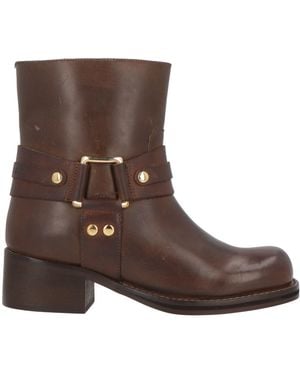 Twinset Ankle Boots - Brown