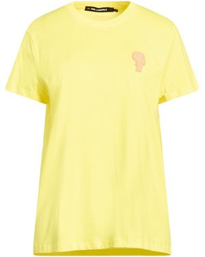 KARL LAGERFELD T-Shirts - Yellow