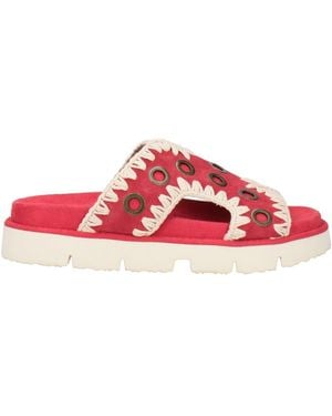 Mou Sandals - Red