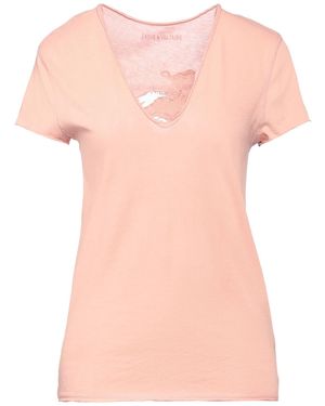 Zadig & Voltaire T-Shirt Organic Cotton - Pink