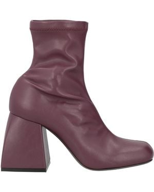 NODALETO Botines De Caña Alta - Morado
