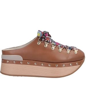 Hogan Mules & Clogs - Brown