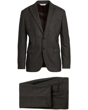 Paoloni Anzug - Schwarz