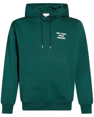 Drole de Monsieur Dark Sweatshirt Cotton - Green