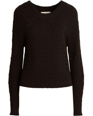 Max Mara Dark Sweater Virgin Wool - Black