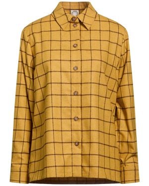 Ines De La Fressange Paris Shirt Wool, Polyester, Polyamide - Yellow