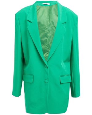 Yes London Blazer Polyester, Elastane - Green