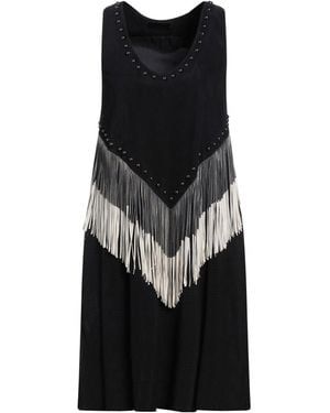 DROMe Mini-Kleid - Schwarz