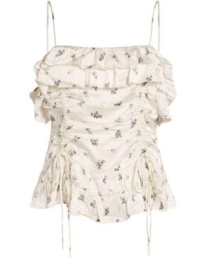 Ganni Tops - Natural
