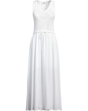 Twin Set Maxi Dress - White