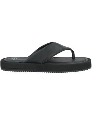 COPENHAGEN Thong Sandal Leather - Black