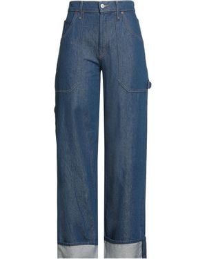Mother Snacks Jeans Recycled Cotton, Lyocell, Cotton - Blue