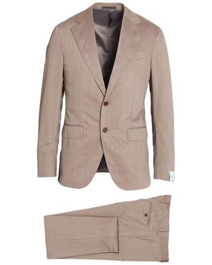 Caruso Suit Wool, Silk - Natural