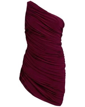 Norma Kamali Vestido Midi - Morado