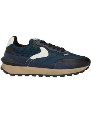 Voile Blanche Trainers Leather, Textile Fibres - Blue