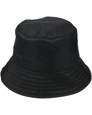 Ferragamo Hat Polyamide - Black
