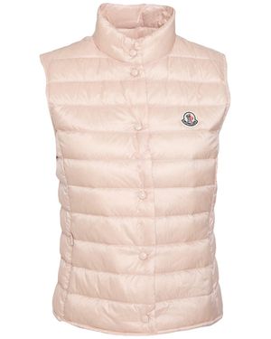 Moncler Chompa Sin Mangas - Rosa