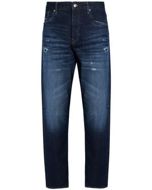 ARMANI EXCHANGE Jeans Cotton, Elastane - Blue