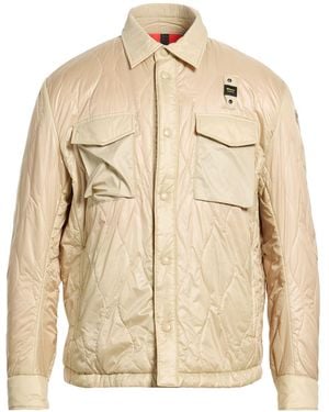 Blauer Puffer - Natural