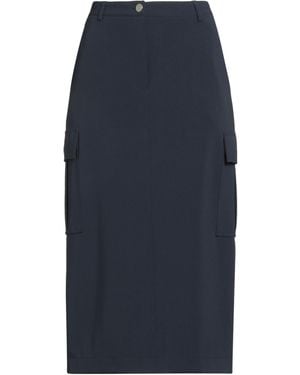 Theory Midi Skirt - Blue