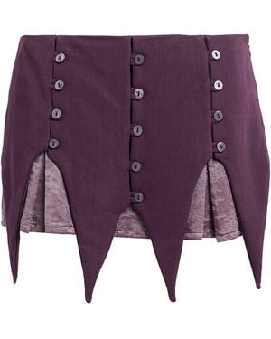 AVAVAV Mini Skirt Polyester, Viscose - Purple