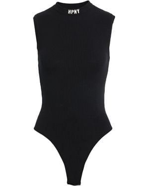【関税込み】Heron Preston ブラック HPNY ボディスーツ Black 'HPNY' Bodysuit by Heron Preston on Sale