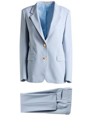 Tagliatore 0205 Sky Suit Polyester, Virgin Wool, Elastane - Blue