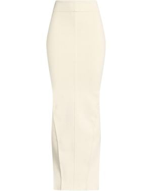 Rick Owens Light Maxi Skirt Viscose, Polyester, Polyamide, Elastane - White