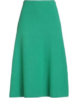 Rochas Midi Skirt Virgin Wool, Cashmere - Green