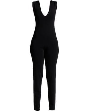 Anna Molinari Jumpsuit Viscose, Nylon - Black
