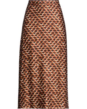 Ottod'Ame Midi Skirt - Orange