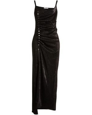 Rabanne Maxi Dress Viscose, Polyester, Elastane - Black
