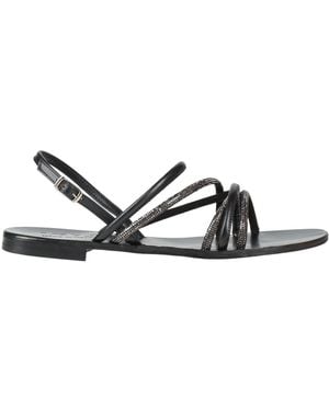 V73 Sandals Textile Fibers - White