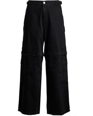 Vetements Jeans Cotton - Black