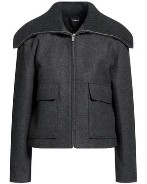 Theory Jacket Wool, Polyamide, Acrylic - Black